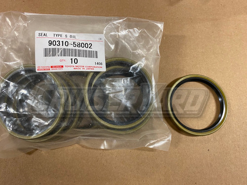 New Toyota Land Cruiser UZJ100 Set of 2 OEM Rear Axle Shaft Seal 90310-58002