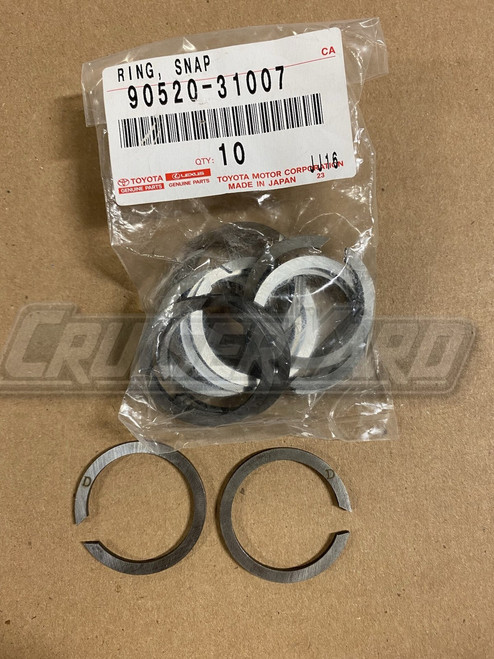 New Toyota Land Cruiser Set of 2 OEM Snap Rings 90520-31007