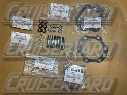 New OEM Toyota Land Cruiser UZJ100 LX470 Front Outer Axle Kit