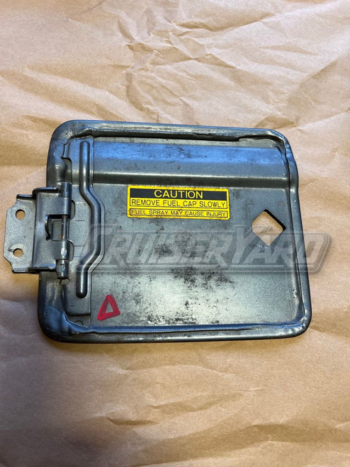 Toyota Land Cruiser OEM FJ60 FJ62 Gray Gas Fuel Door