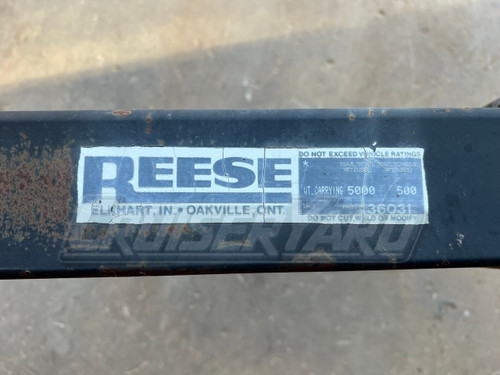 Toyota Land Cruiser FJ80 FZJ80 Reese Trailer Tow Hitch 5K Lbs