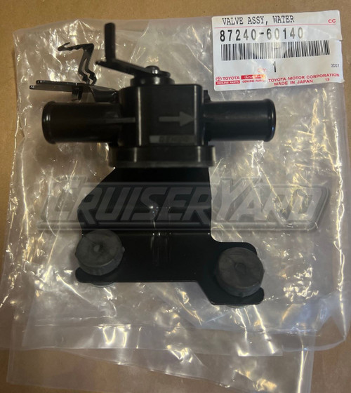 New Toyota Land Cruiser OEM FZJ80 Water Heater Valve 87240-60140