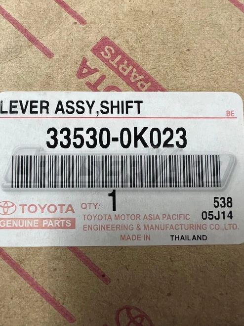 New Toyota Hilux OEM Floor Shift Lever 33530-0K023