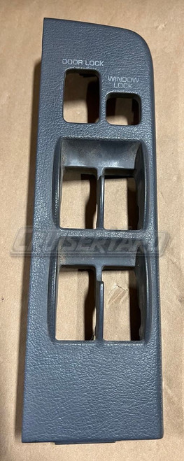 Toyota Land Cruiser FZJ80 OEM Gray Master Window Switch Bezel 74232-60010 #2