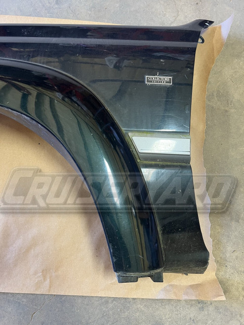 Toyota Land Cruiser Collector Edition FZJ80 Green Left Front Fender w/ Flare