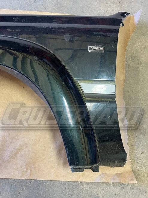 Toyota Land Cruiser Collector Edition FZJ80 Green Left Front Fender w/ Flare