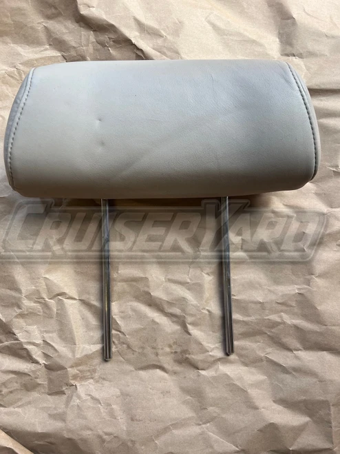 Toyota Land Cruiser OEM FZJ80 Tan Leather Headrest #2