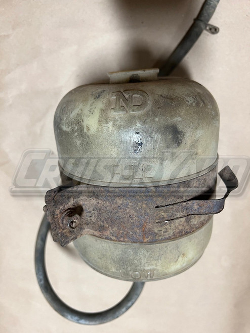 Toyota Land Cruiser OEM FJ55 Radiator Overflow Bottle Bracket Hose