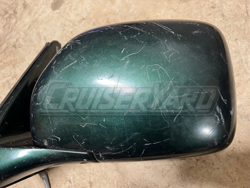 Toyota Land Cruiser OEM UZJ100 Green Left Driver Side Mirror 87940-60840-G0