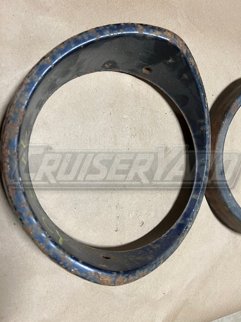 Toyota Land Cruiser FJ55 Set of OEM Headlamp Rims 53103-90351 53104-90351