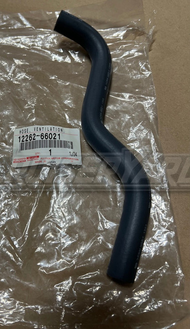 New Toyota Land Cruiser FZJ80 1FZ OEM Vent Hose #2 12262-66021