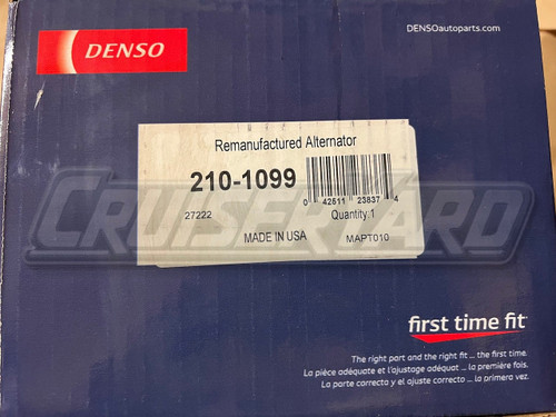 New Toyota Land Cruiser 03-07 UZJ100 Denso Alternator 27060-50360 Warranty