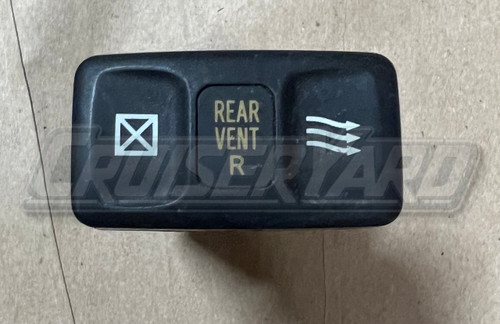 Toyota Land Cruiser UZJ100 OEM Right Rear Vent Window Switch 84835-60010