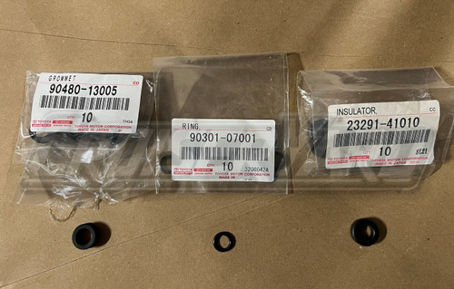 New Toyota Land Cruiser OEM 1FZ Fuel Injector Kit FZJ80