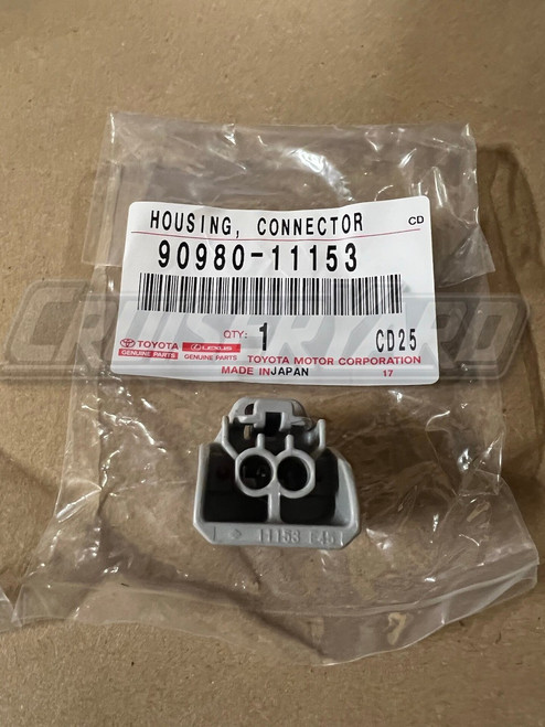 New Set of 2 OEM Toyota Land Cruiser Fuel Injector F Connector 90980-11153