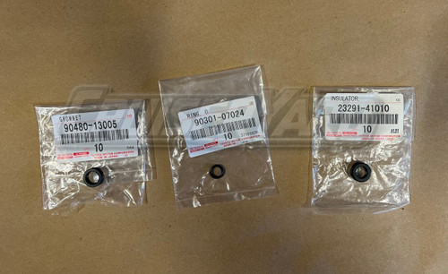 New Toyota Land Cruiser OEM 2UZ Fuel Injector Kit UZJ100 LX470