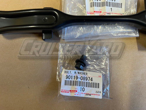 New OEM Toyota Land Cruiser UZJ100 LX470 Battery Hold Down Kit