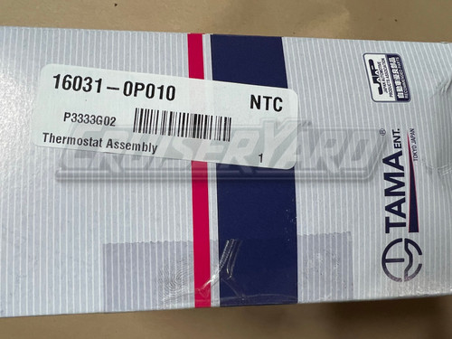 New Toyota 4Runner Tundra Tacoma 1GRFE OEM Tama Thermostat 16031-0P010