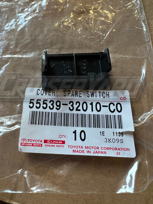 New OEM Toyota Land Cruiser FJ80 FZJ80 Rectangle Dash Blank 55539-32010-C0