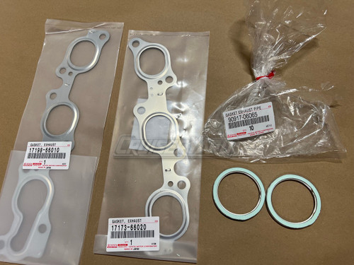 New Toyota Land Cruiser OEM FZJ80 Exhaust Manifold Gasket Kit FZJ80 1FZ