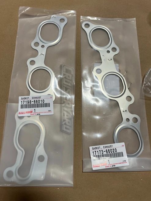 New Toyota Land Cruiser OEM FZJ80 Exhaust Manifold Gasket Kit FZJ80 1FZ