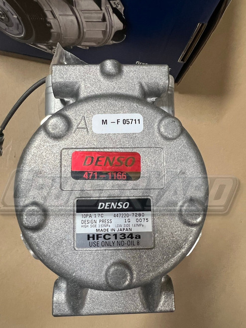 New Toyota Land Cruiser Denso FZJ80 AC Compressor w/ Clutch 88320-60580 Warranty