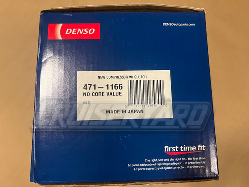 New Toyota Land Cruiser Denso FZJ80 AC Compressor w/ Clutch 88320-60580 Warranty