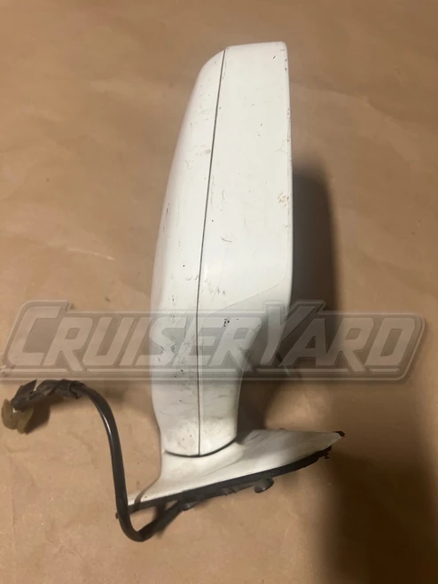 Toyota Land Cruiser OEM FJ80 FZJ80 Right Mirror White Housing 87910-60190-08