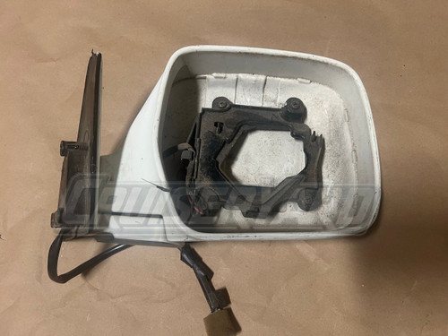 Toyota Land Cruiser OEM FJ80 FZJ80 Right Mirror White Housing 87910-60190-08