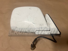 Toyota Land Cruiser OEM FJ80 FZJ80 Right Mirror White Housing 87910-60190-08