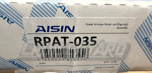 New Toyota Land Cruiser FZJ80 Aisin Front Left Regulator & Motor