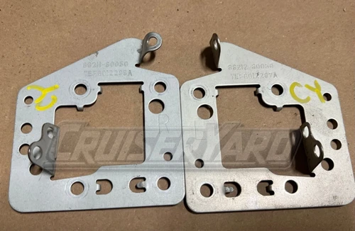 Toyota Land Cruiser Set of FZJ80 Radio Brackets 86211-60050 86212-60050