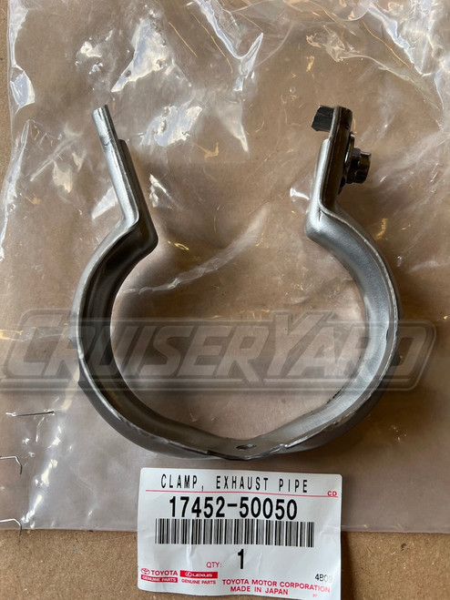New Toyota Land Cruiser UZJ100 Exhaust Pipe Clamp 17452-50050