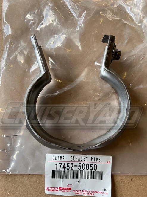 New Toyota Land Cruiser UZJ100 Exhaust Pipe Clamp 17452-50050