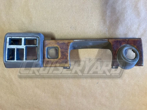 Toyota Land Cruiser 95-97 FZJ80 Oak Center Cluster Bezel 55413-60020-E0