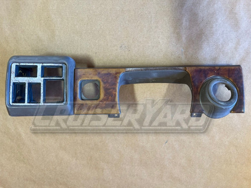 Toyota Land Cruiser 95-97 FZJ80 Oak Center Cluster Bezel 55413-60020-E0