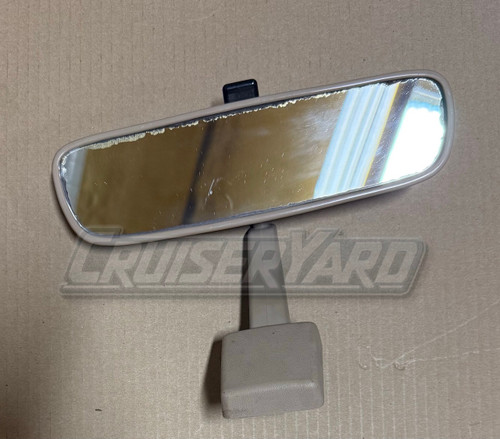Toyota Land Cruiser FZJ80 LX450 Ivory Rearview Mirror 87810-60070-A0