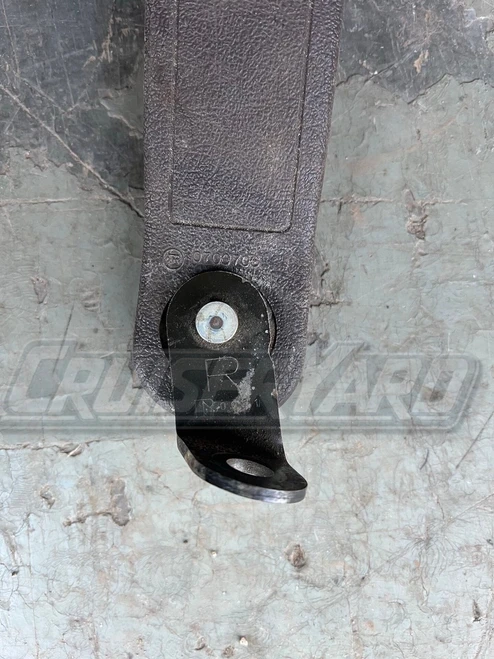 Toyota Land Cruiser FJ80 Right Front Brown Seat Belt Receiver 73230-60040-06