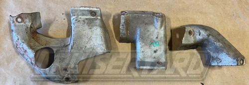Toyota Land Cruiser Set of 3FE OEM Exhaust Manifold Heat Shield #1