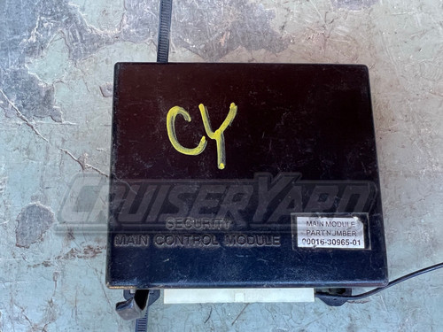 Toyota Land Cruiser FZJ80 Security Main Control Module 00016-30965-01
