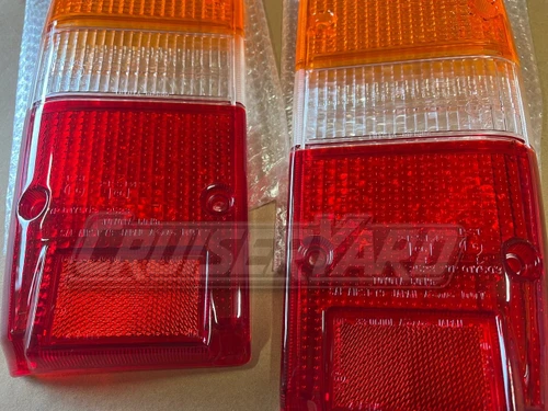 New Set of 2 Toyota Land Cruiser OEM FJ60 FJ62 Taillight Lens Kit