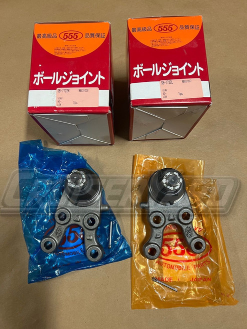 New Set of 2 Sankei 555 Mitsubishi Montero Sport Lower Ball Joint