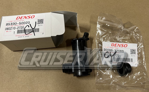 New Toyota Land Cruiser OEM FZJ80 Windshield Washer Pump Grommet Kit 85330-50020
