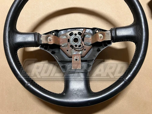 Toyota Land Cruiser OEM FJ80 FZJ80 Leather Steering Wheel 45100-60180-01