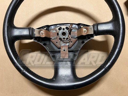 Toyota Land Cruiser OEM FJ80 FZJ80 Leather Steering Wheel 45100-60180-01