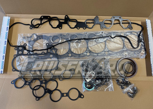 New Toyota Land Cruiser OEM Stone FZJ80 Complete Engine Gasket Kit 04111-66030