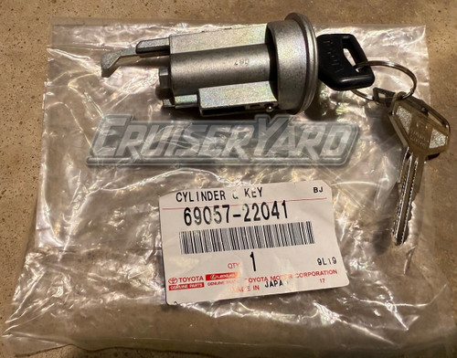 New OEM Toyota Land Cruiser FJ60 Ignition Cylinder & Key Set 69057-22041