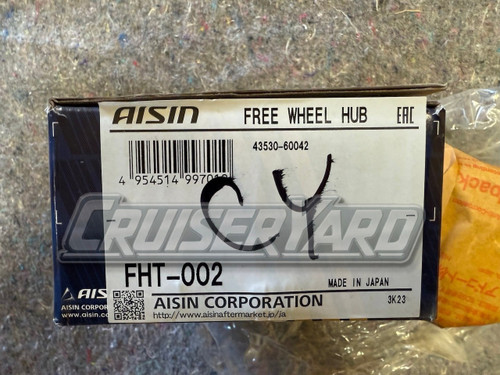 New Toyota Land Cruiser 4Runner Aisin Gold Manual Locking Hub FJ40 FJ60 FJ62
