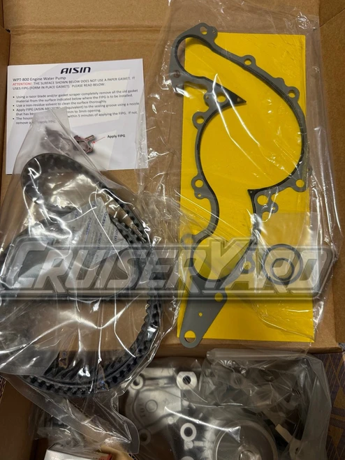 New Toyota Land Cruiser OEM Aisin 2UZ UZJ100 Timing Belt Kit TKT-021 Warranty