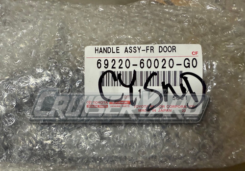 New OEM Toyota Land Cruiser Front Left Driver Green Door Handle 69220-60020-G0 SnD
